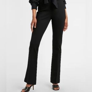 Express pull on boot cut high rise pants